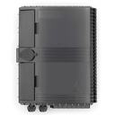 Fiber Access Terminal (BTFAT0811B) Black color,  loaded with , 16 X SC/APC - SC/APC - Simplex Adapters , 1 X 1:16 Spliters