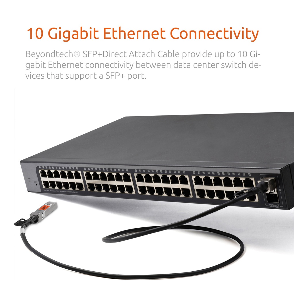 Cable de Conexión Directa (DAC) SFP 10Gbps - 1 Metro