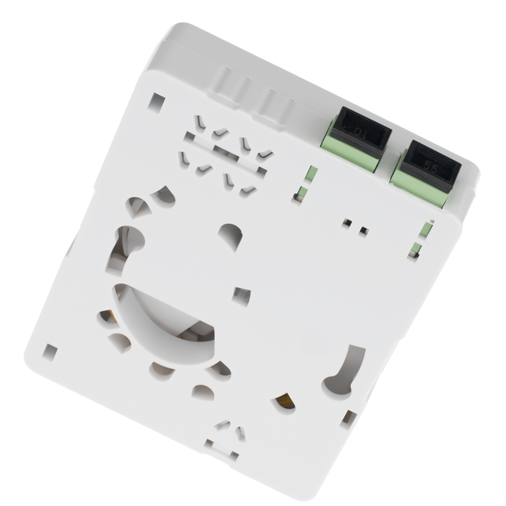 Optical Termination Box (BTOTB0411W) White color loaded with , 2 X SC/APC - SC/APC - Simplex Adapters , 2 X OS2 1M (Yellow) Pigtails 