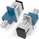 Adaptador de Fibra óptica LC a SC Simplex UPC  - 1 Unidades