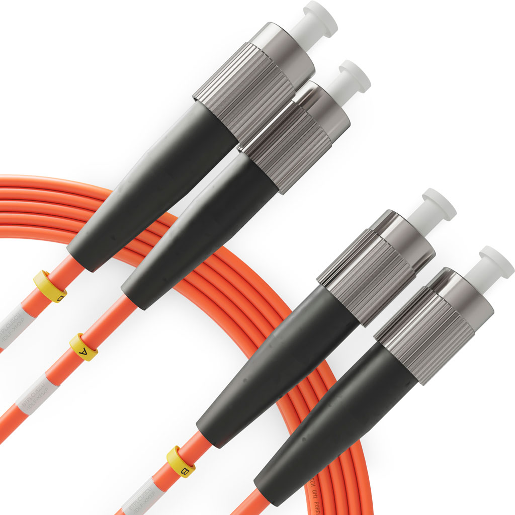 FC a FC Latiguillo Óptico Multimodo OM2 Duplex, UPC/UPC (1 Unidad)