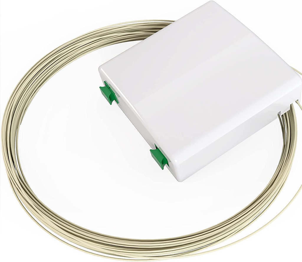 PAU: Caja de Distribución FTTH SC/APC - Incluye Pigtail Monomodo 15 Metros / 4.0mm