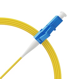 Pigtail LC/UPC Monomodo OS2 9/125 - 0.9mm LSZH Amarillo (1 Unidad) 