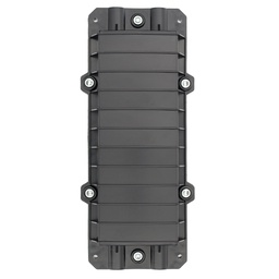 [BTSPC0911B] Cierre de Empalmes de Fibra Óptica Horizontal Mecánico para 24 Núcleos  (BTSPC09B) con 1 Bandejas de 12 Posiciones, (Negro)