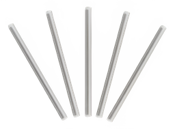 [HST45] Manga Termorretráctil de Fibra Óptica Transparente con Longitud de 1.2mm x 45 mm - (50 Unidades)