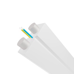 [BTDFSA-LSZHWF0-1S257-1FWD] Cable Drop Plano Beyondtech (Blanco) - 1 Fibra - SM OS2 / 9/125 µm, G.657.A2 1 km
