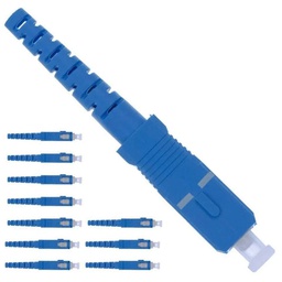 [BTCSCUUUS31ES-10P] Conectores de Fibra Óptica: SC/PC Monomodo Simplex 3.0 mm - 10 Unidades