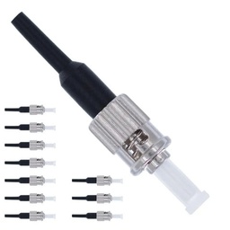 [BTCSTUAAS91ES-10P] Conectores de Fibra Óptica ST/UPC Monomodo Simplex  0.9 mm - 10 Unidades