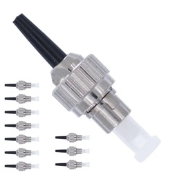 [BTCFCUWAS91ES-10P] Conectores de Fibra Óptica FC/UPC Monomodo Simplex  0.9 mm - 10 Unidades